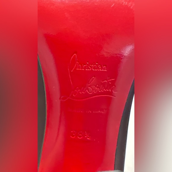 Louboutin Fifi Botta Knee Boots Size 38 1/2 - Picture 5 of 10